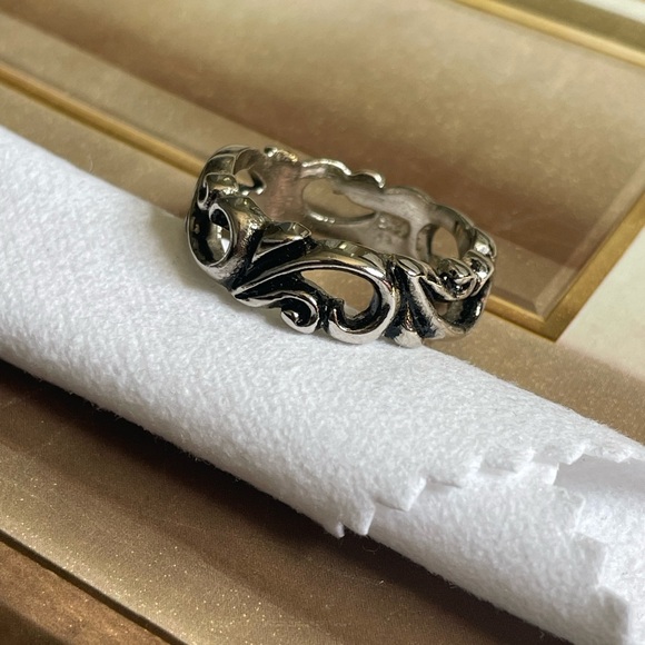 His & hers ring in 925 Silver Band! US 9 or 10 - Picture 11 of 11